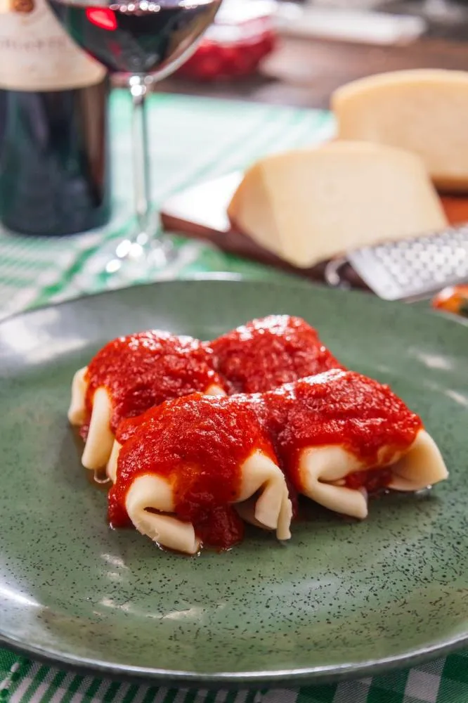 Massa com recheio de bacalhau é o mais novo prato de Natal