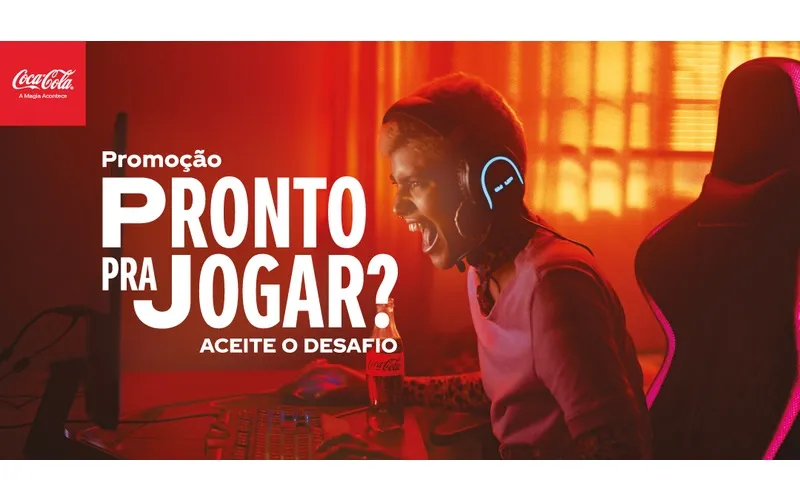 Coca-Cola lança promoção e reforça conexão com o público gamer