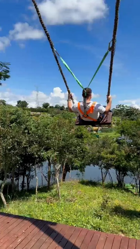 Páscoa no Arca Parque inaugura Balanço Ararate