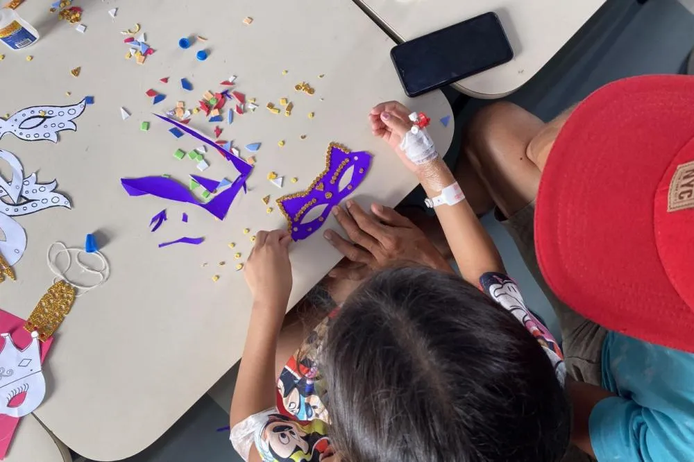 Customização pré carnaval gratuita para crianças em Aparecida de Goiânia