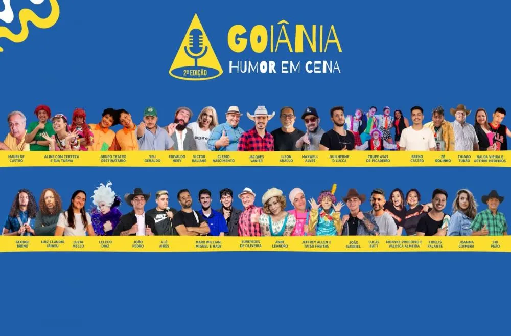 Acontece a 2º edição do Goiânia Humor em Cena