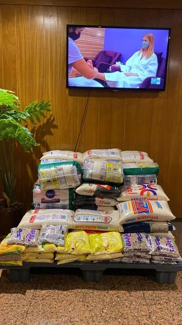 Mandarin Solidário arrecada quase 2 toneladas de alimentos