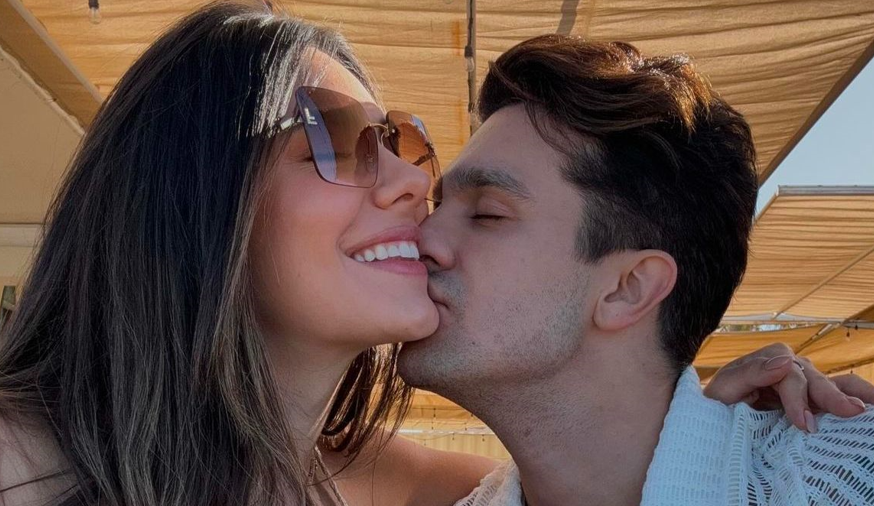 Luan Santana e Jade Magalhães se casam no civil com cerimônia discreta