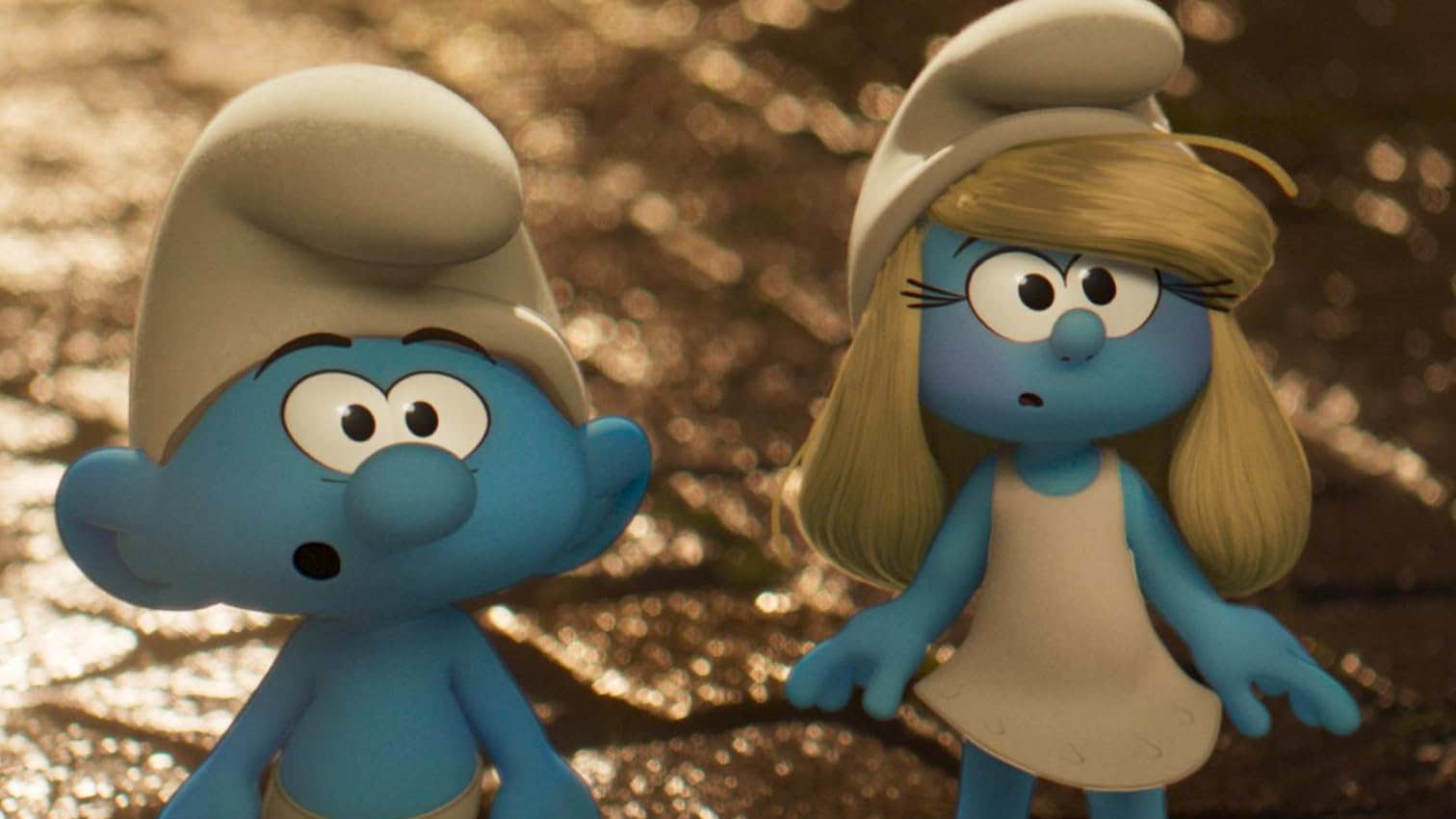 Sessão especial de Os Smurfs recebe crianças com TEA e famílias em shopping de Aparecida de Goiânia