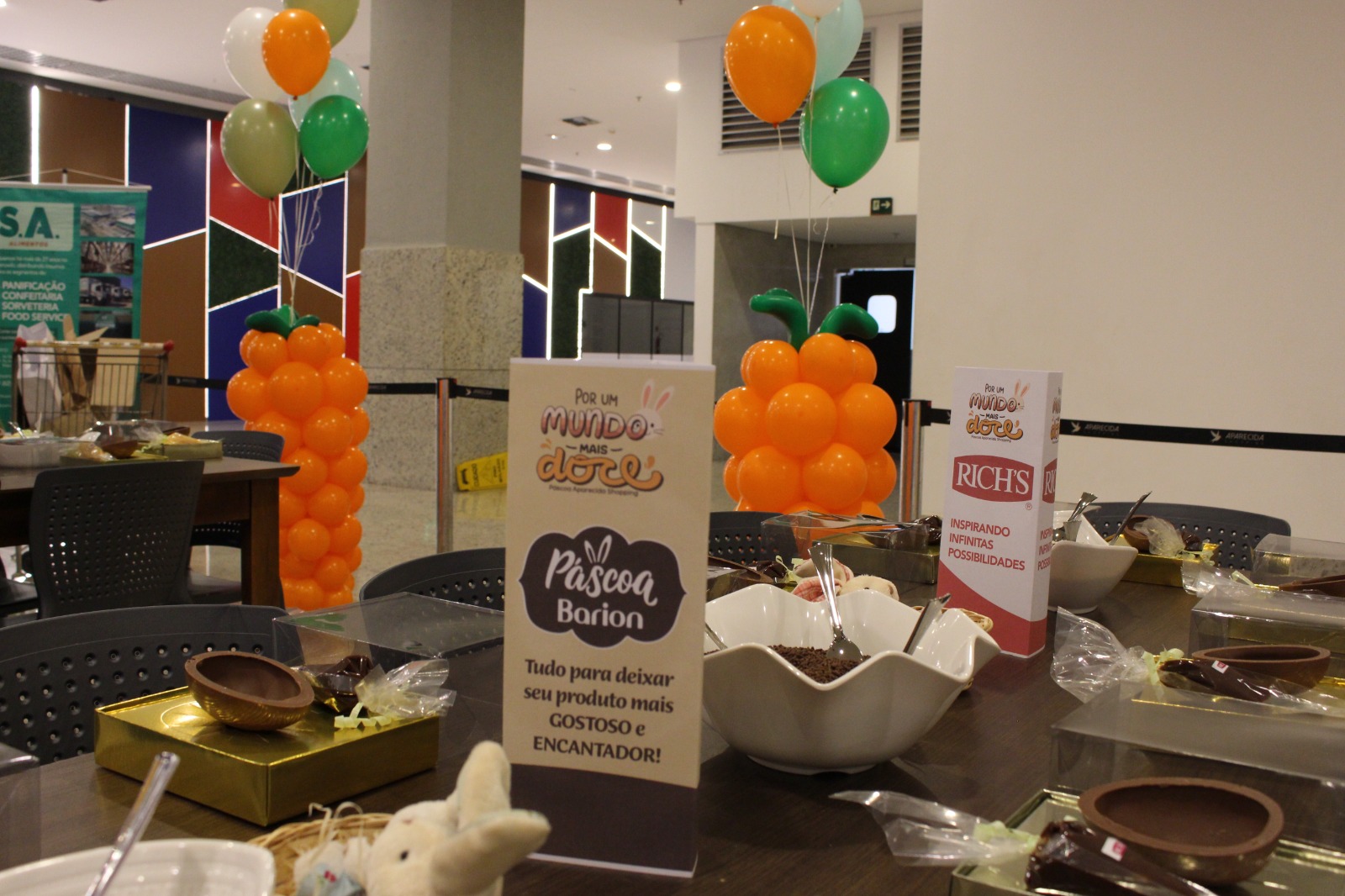 Shopping em Aparecida de Goiânia recebe oficina de Páscoa com personalização de ovos neste sábado (28)