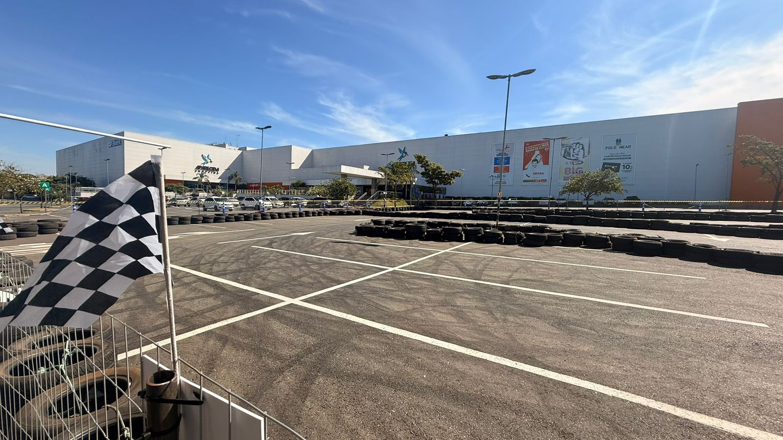Kart 2 GO transforma estacionamento do Aparecida Shopping em pista de emoções